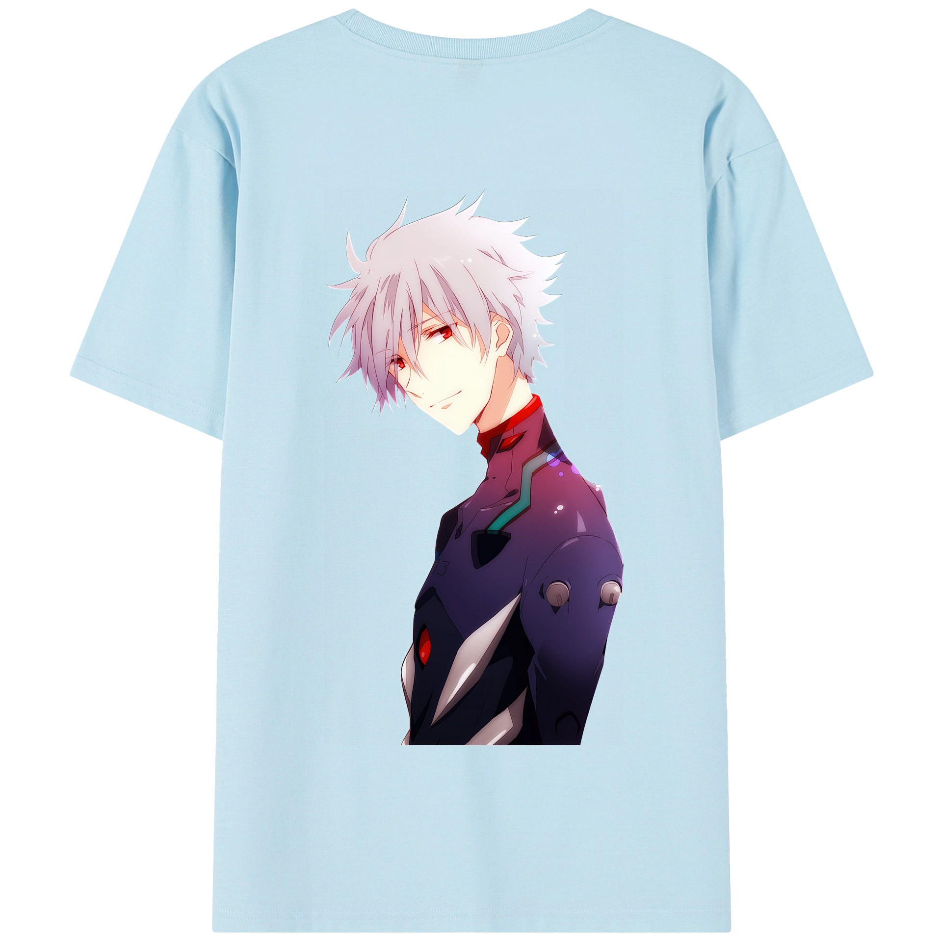 （画像用） EVA 新世紀エヴァンゲリオン 綿100％半袖Tシャツ（背面プリント）